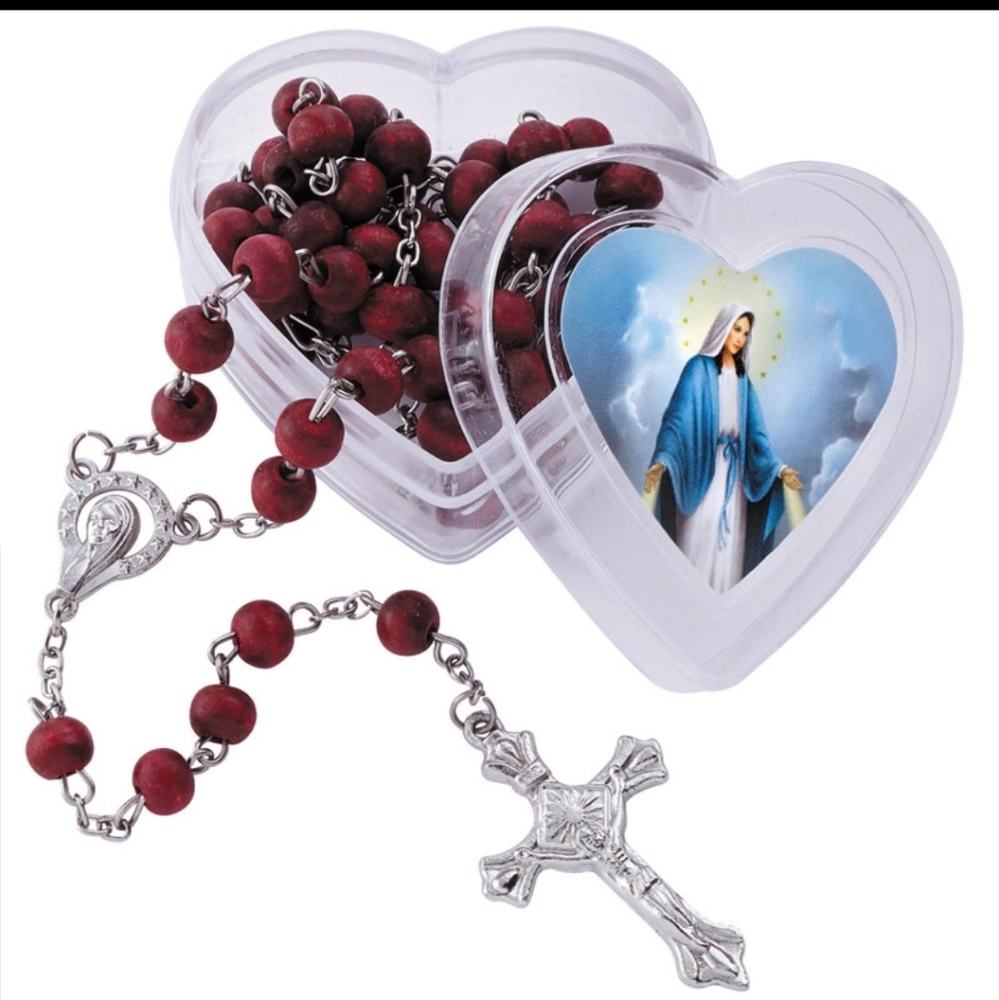 Our Lady of Grace Rose Scented Rosary 